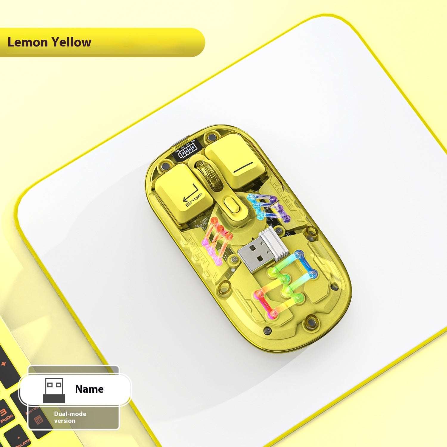 Clavier mécanique sur mesure à trois mold Machinery Key Mouse Suit