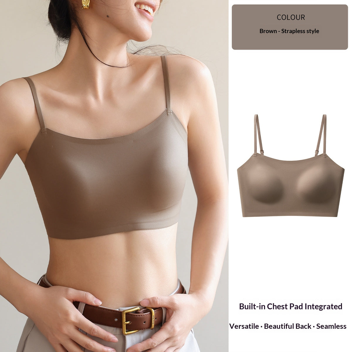 Flawless Liquid Foundation Femmes Sous-vêtements Skin-tone Vest
