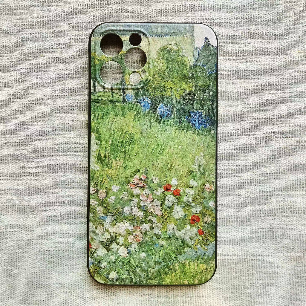 Van Gogh Starry Sky Téléphone portable Shell stéréoscopique