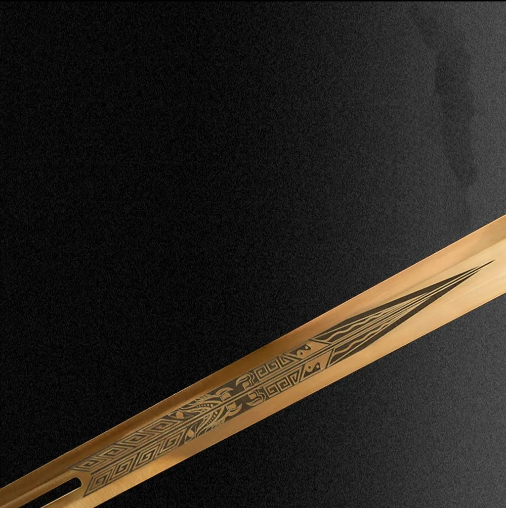 Jinsheng Integral Precious Sword High Manganese Steel Collection d'armes à froid auto-défense-