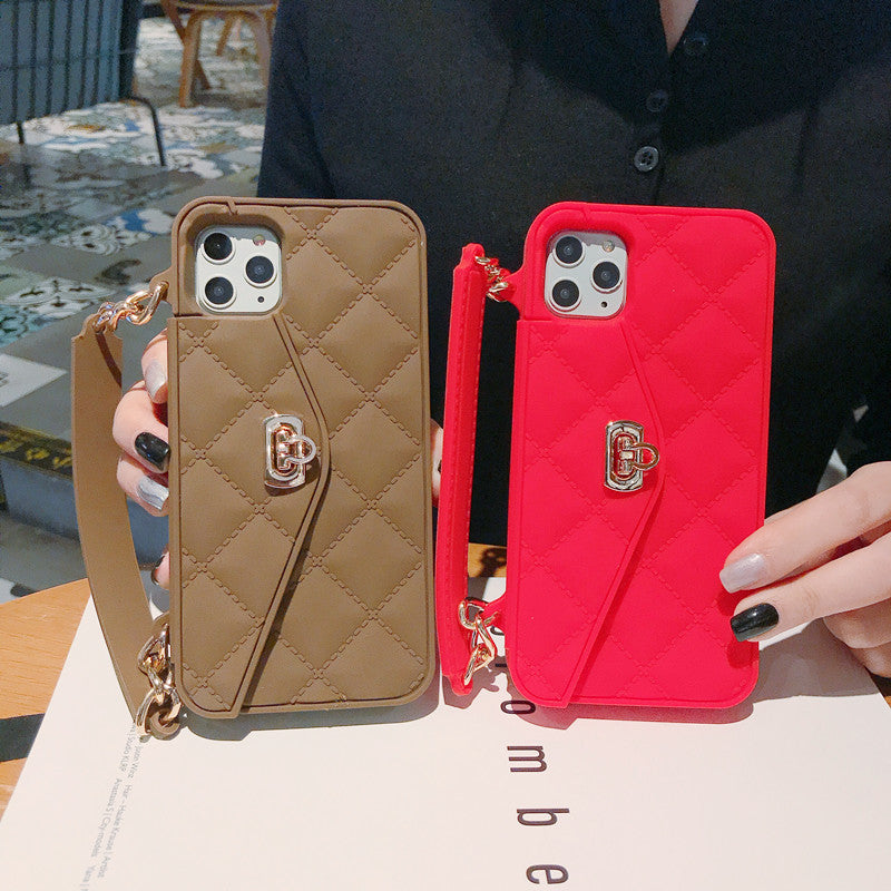 Étui de téléphone à dos pour femmes