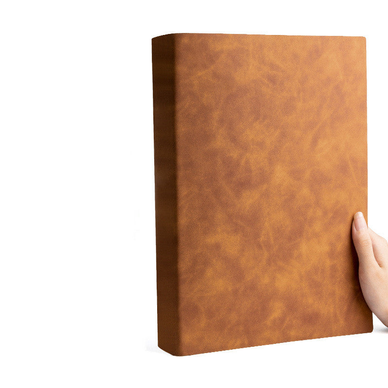 Carnet de notes épaissi Carton en cuir souple