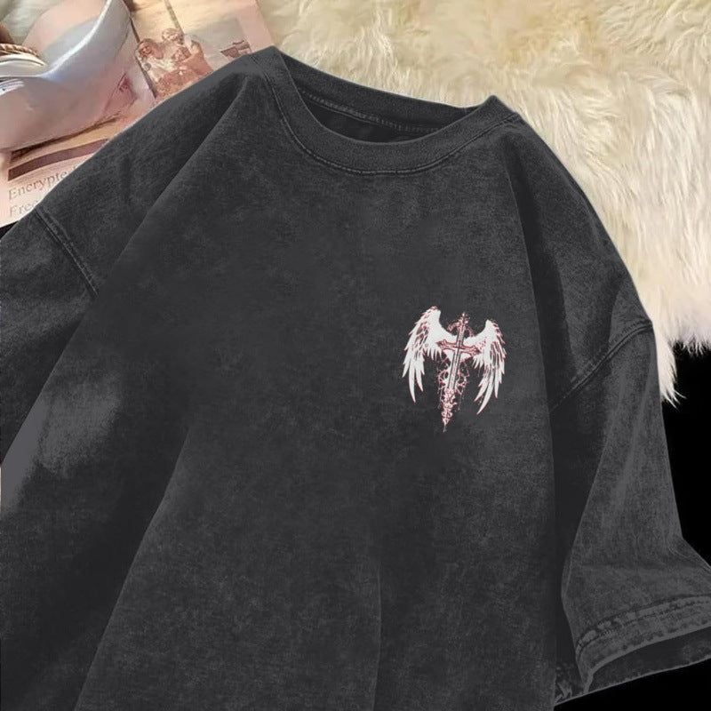 Chemises Goth Punk Vintage pour hommes Gringe Streetwe