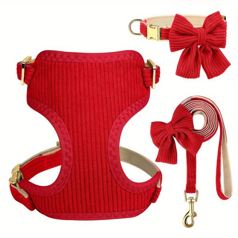 Harnais de col Traction Bow Pet Veste