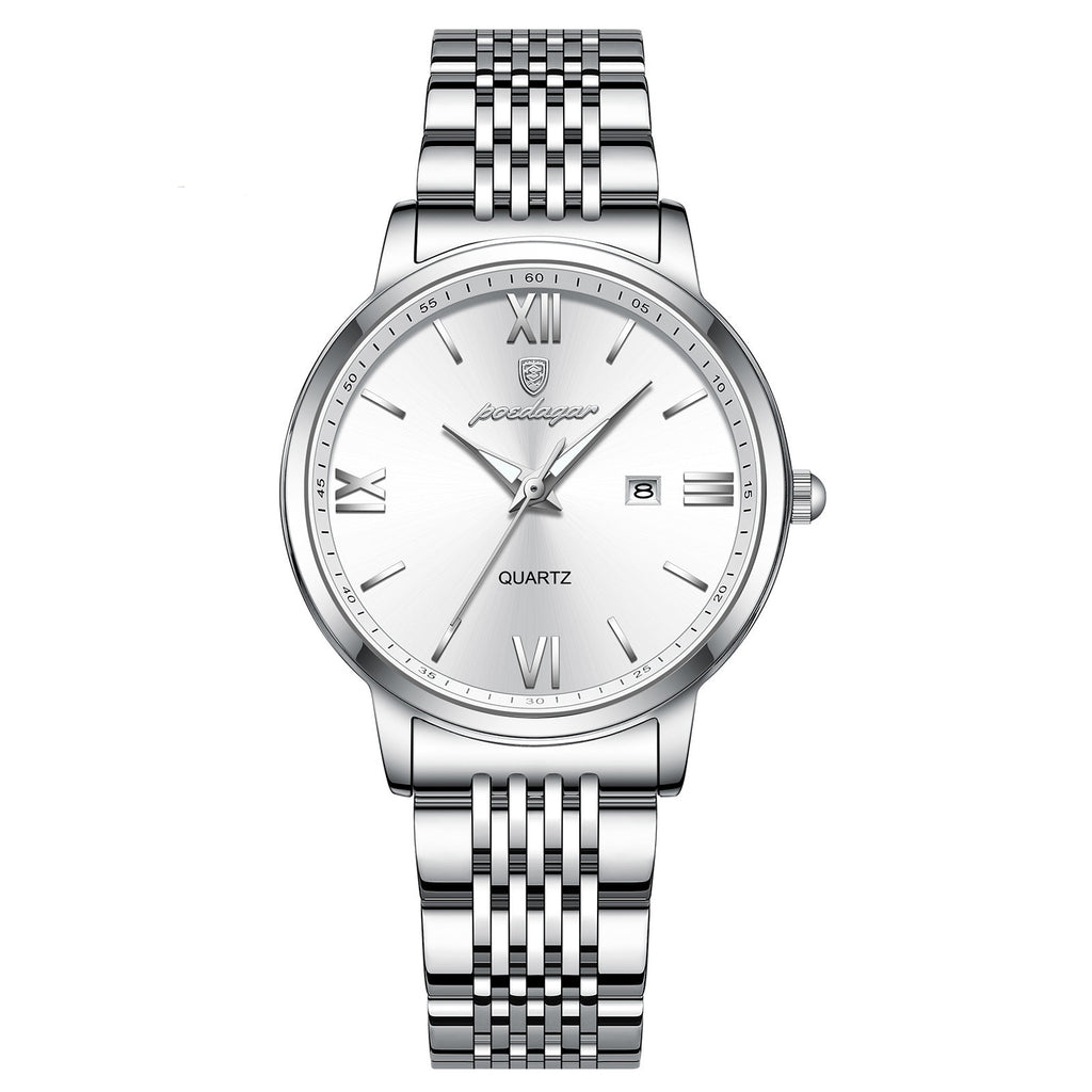 Montre de mode lumineuse ultra-mince pour femme