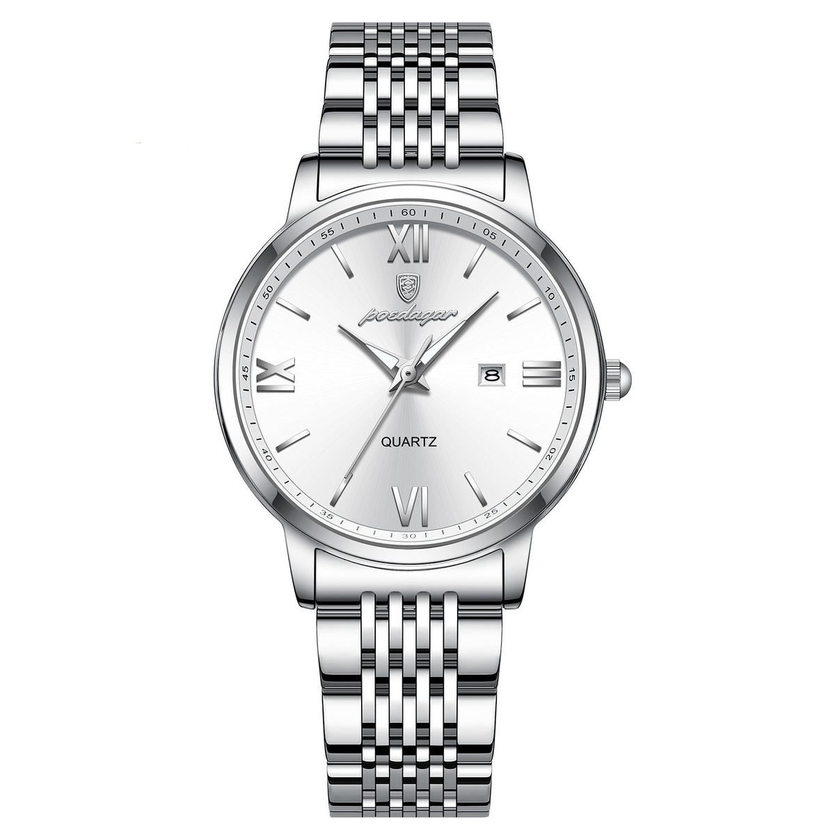 Montre de mode lumineuse ultra-mince pour femme
