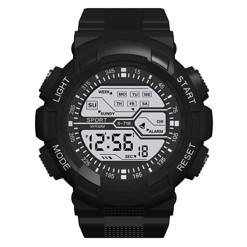Approvisionnement direct en usine HONHX Student Electronic Watch 71-716