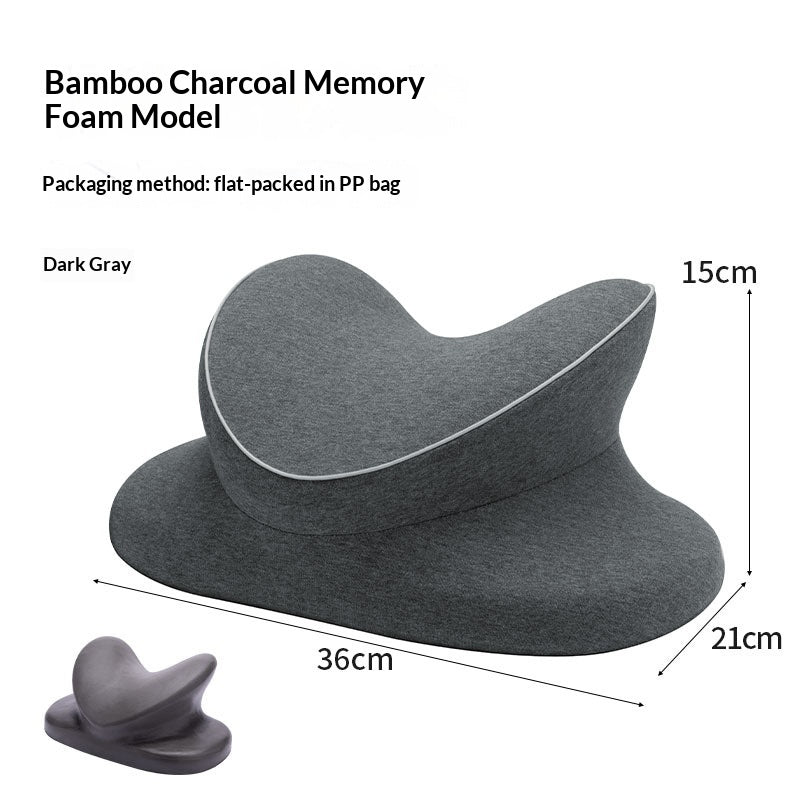 Kids' Nap Pillow for face-down sleeping in offices, memory foam