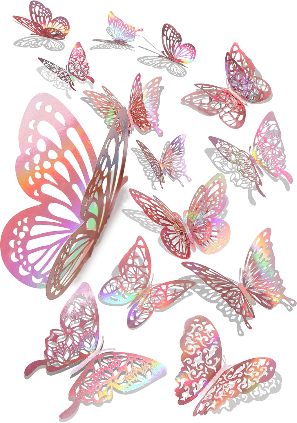 Décor mural 3D papillon 60 PCS