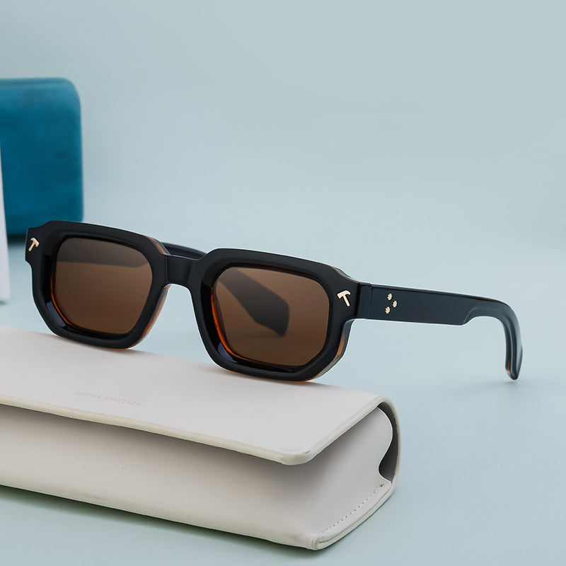 Lunettes de soleil European And American Fashion Box pour Homme