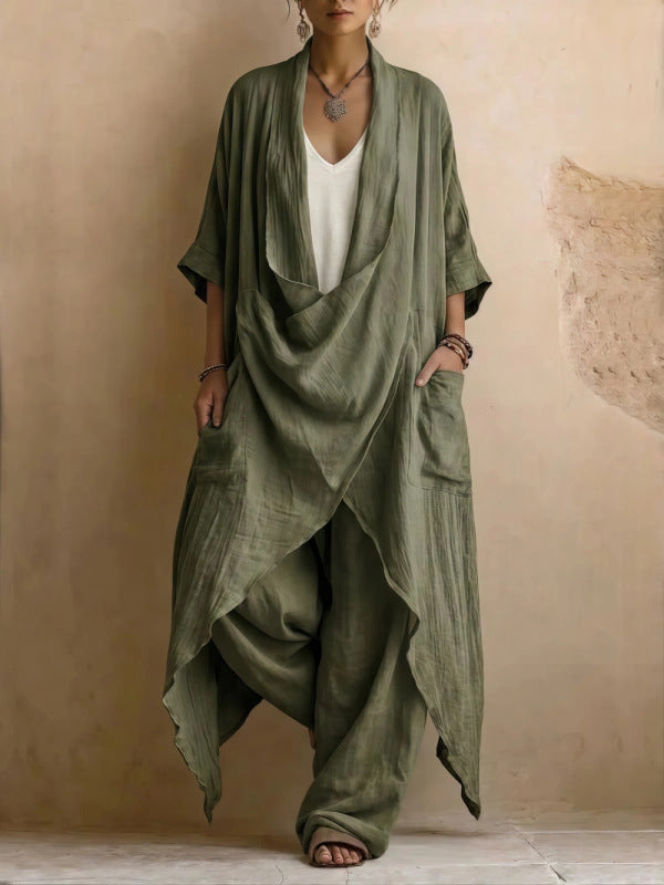 Top Linge de mer et pantalons