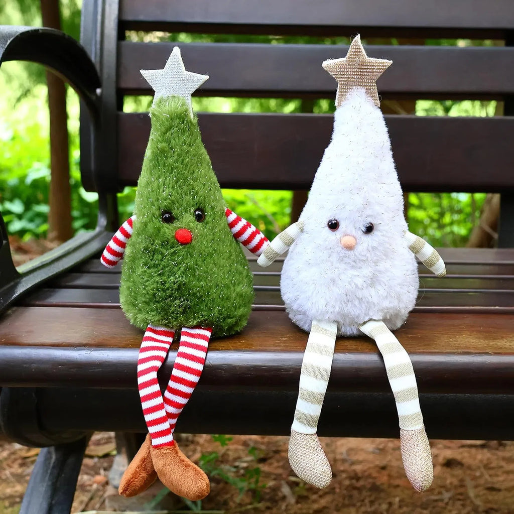 Set d'ornement d'arbre de Noël 2pcs avec cannes à sucre