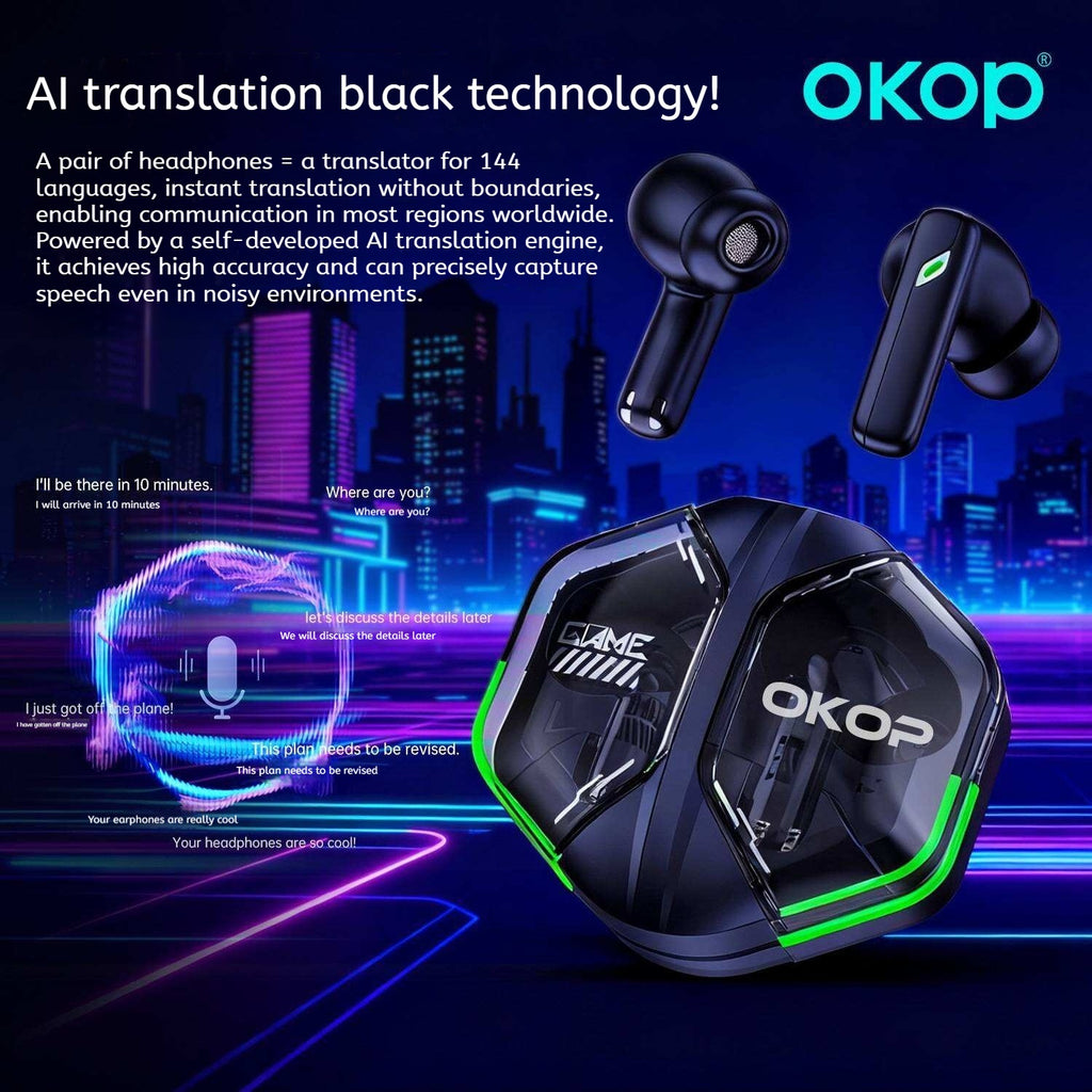 KP-223 Casque Bluetooth le plus vendu Modèle Casque de jeu à faible latence avec style Mecha