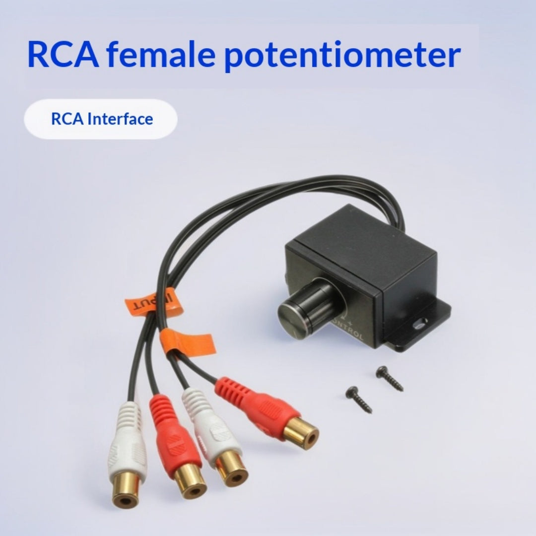 Potentiomètre de réglage du volume de l'amplificateur de voiture