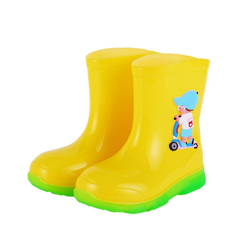 Bottes de pluie détachables antidérapantes