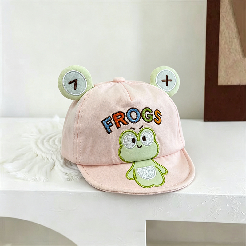 Super mignon trois dimensions Grog oreilles Baby Casquette de baseball coton doux Bébé chapeau de soleil pour Outd