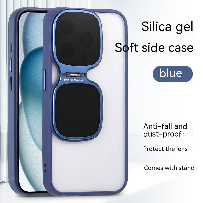 Support de lunettes de soleil Étui de téléphone résistant à la chute transparent