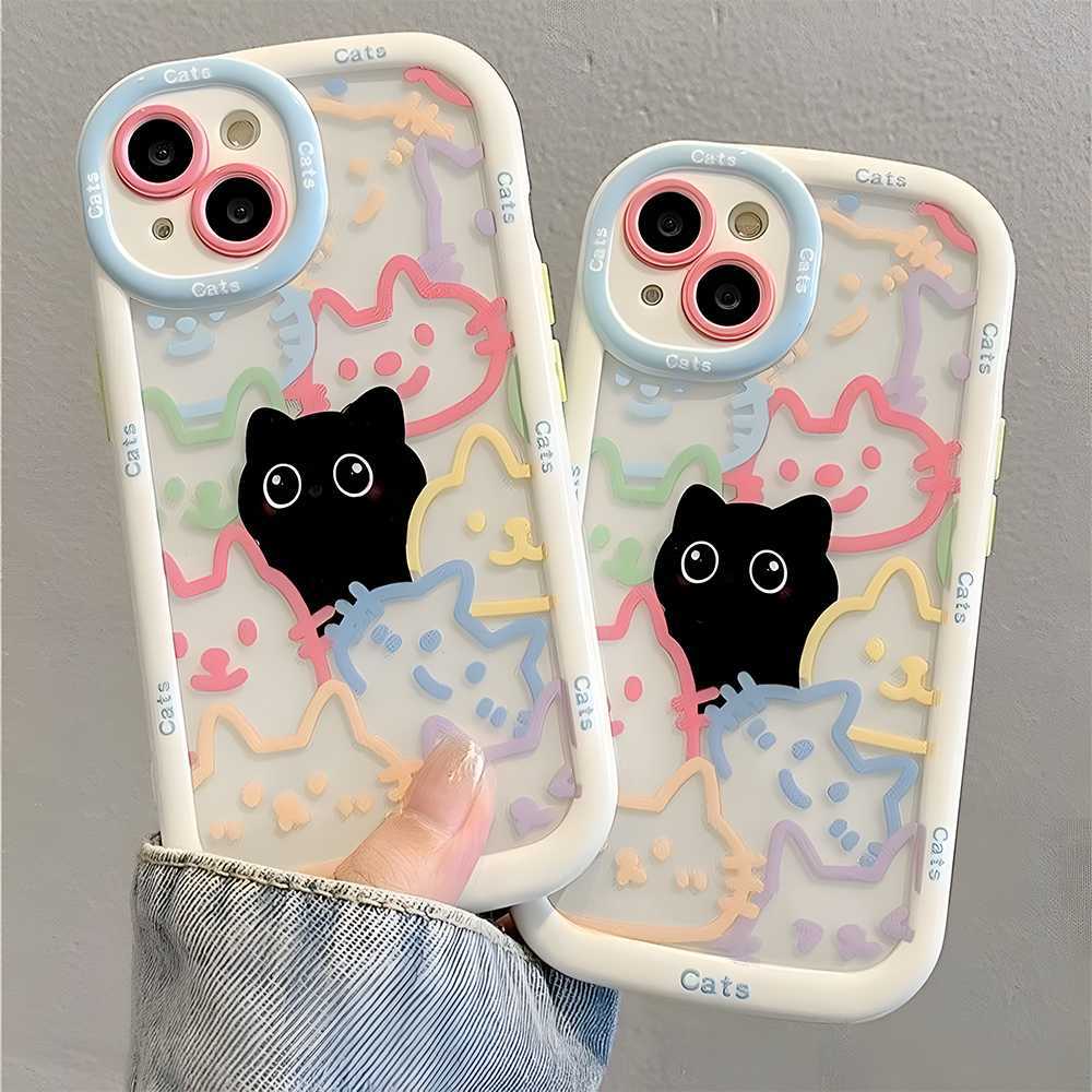Boîtier de téléphone approprié Cat couleur