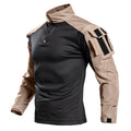 Robe de grenouille T-shirt à manches longues de camouflage d'été avec col debout Sportswear Outdoor L