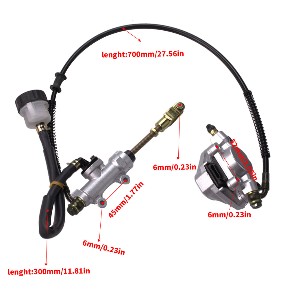 ATV Dune Buggy Rear Disc Brake Assemblage
