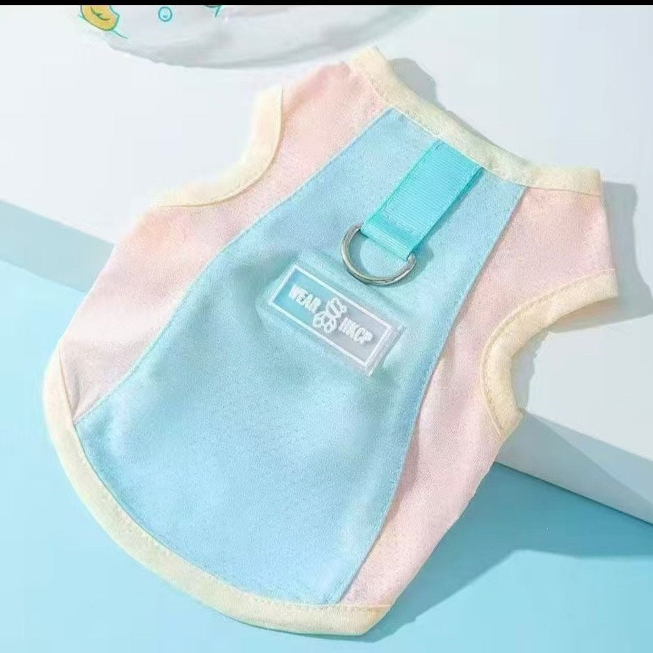 Macaron style Papillon modèle Mesh Sun protection soie glacée Harness Vest