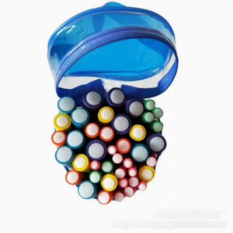 Tiges de curling pour cheveux Tiges de perméabilité et de coloration Tiges froides pour courbures