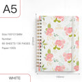 Calendrier annuel A5 Coil Notebook Livre anglais