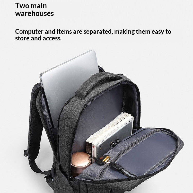 Sac à dos simple et élégant avec un compartiment pour ordinateur portable dédié