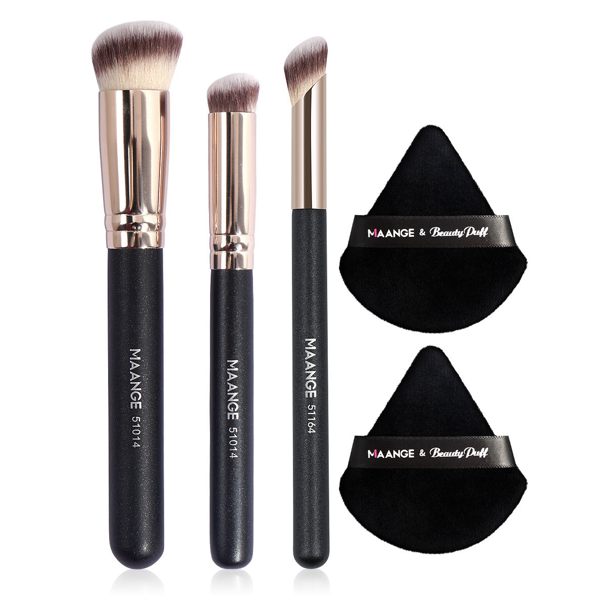 Set de puff en poudre Triangle de brosse de maquillage