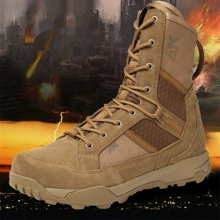 Hommes Outdoor Waterproof Chaussures de randonnée Chaussures de sport Bottes de combat