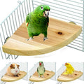 Escalade et jeu Bird Cage Accessoires Toy Solid Wood Jumping Platform Standing Board