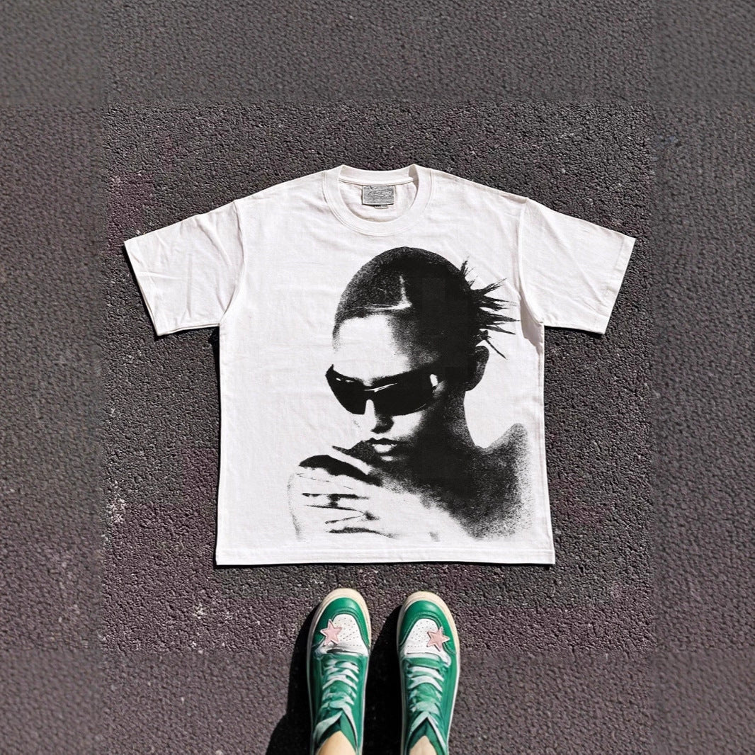T-shirts à manches courtes imprimé pour couples