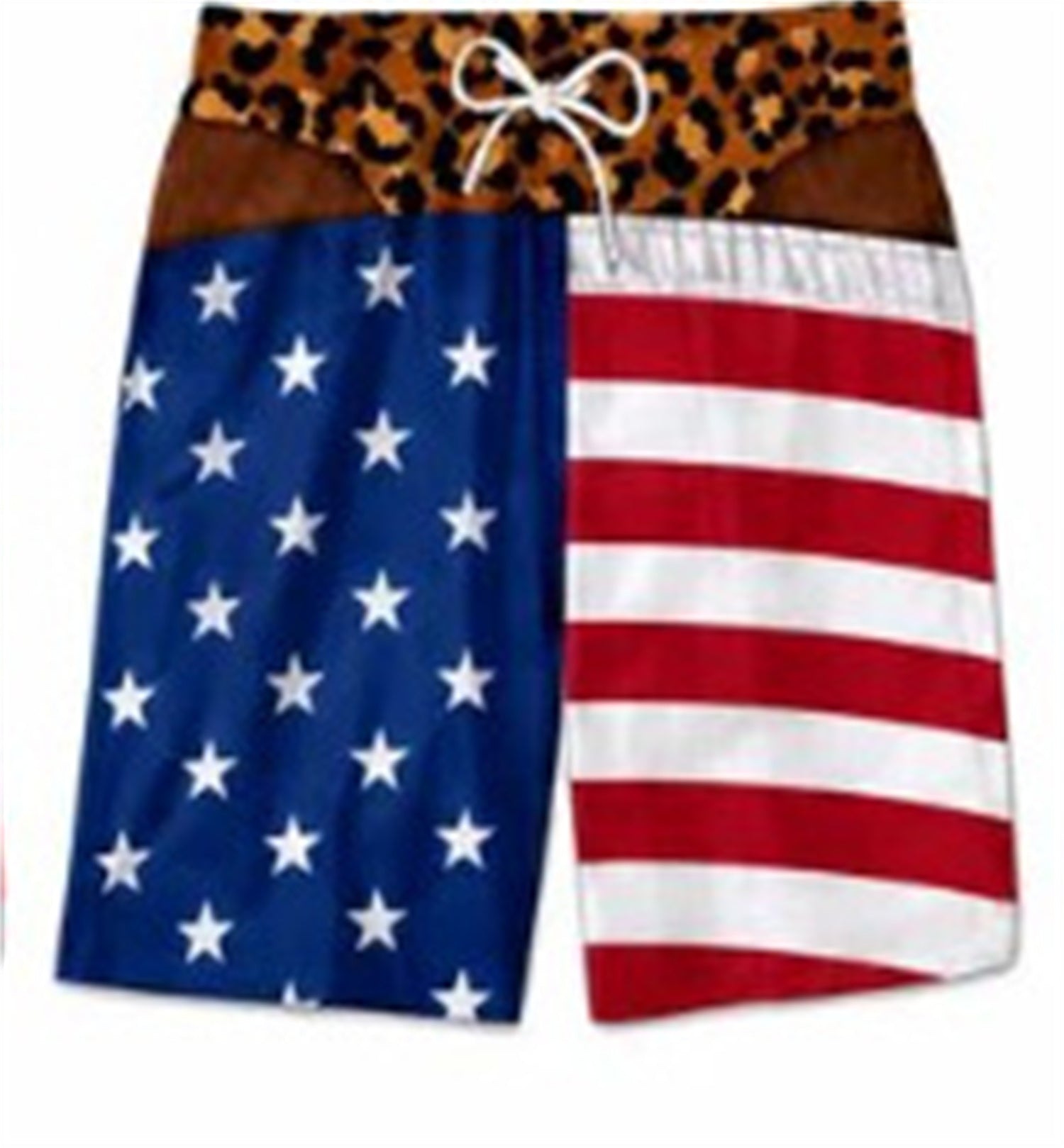 Short casual respirant imprimé homme
