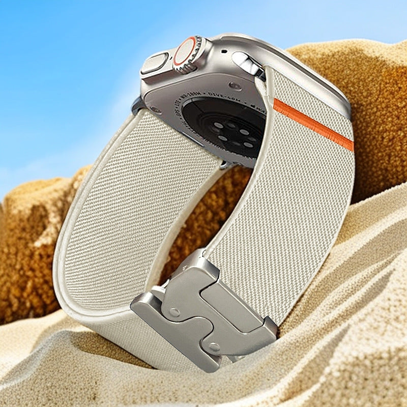 Bracelet de montre pointage parachute boucle élastique respirant
