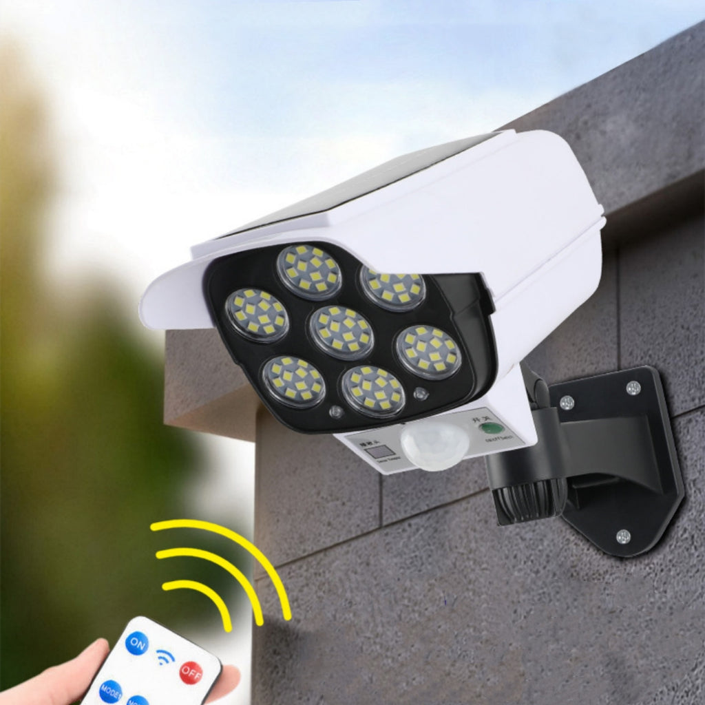 Solar Simulation Monitor Lampe extérieure Cour Led Waterproof Induction Road Home Wall Ro
