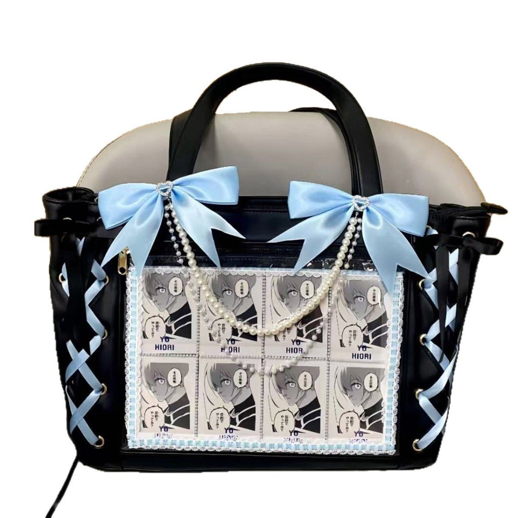 Tout-match Ribbon Bow Western-style sac de pied