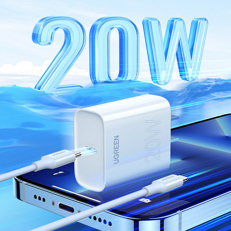 Chargeur certifié 20wMFi Pd à charge rapide