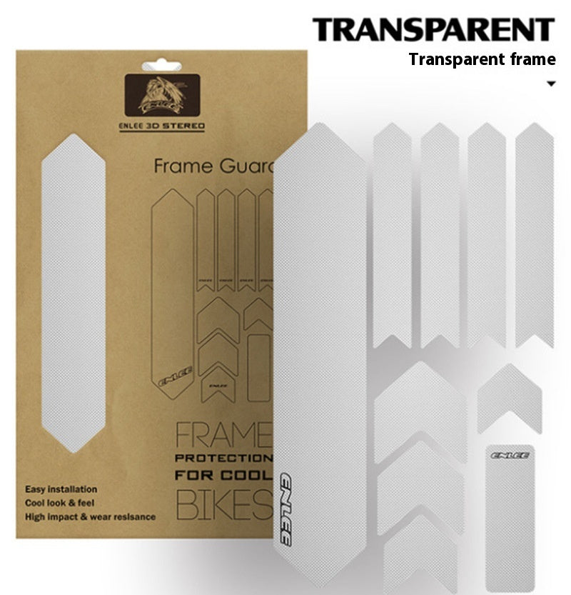 Film de protection anti-éclaboussure pour vélo de montagne