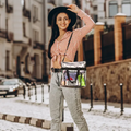 Clear Crossbody Bag Stadium approuvé Sac à épaule transparent clair