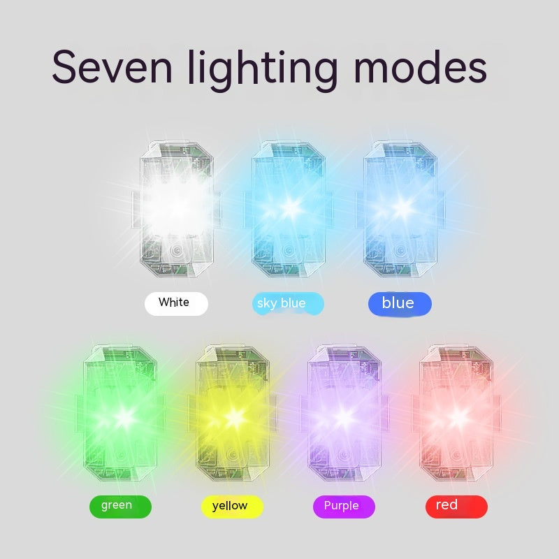 Lampes clignotantes de moto à télécommande étanches