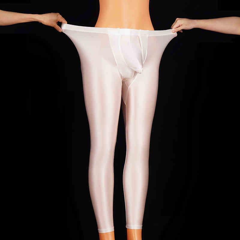 Shiny Sexy Leggings hommes Slim Fit Free Plus Taille