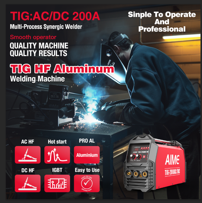 ACDC Pulse TIG Soudeur