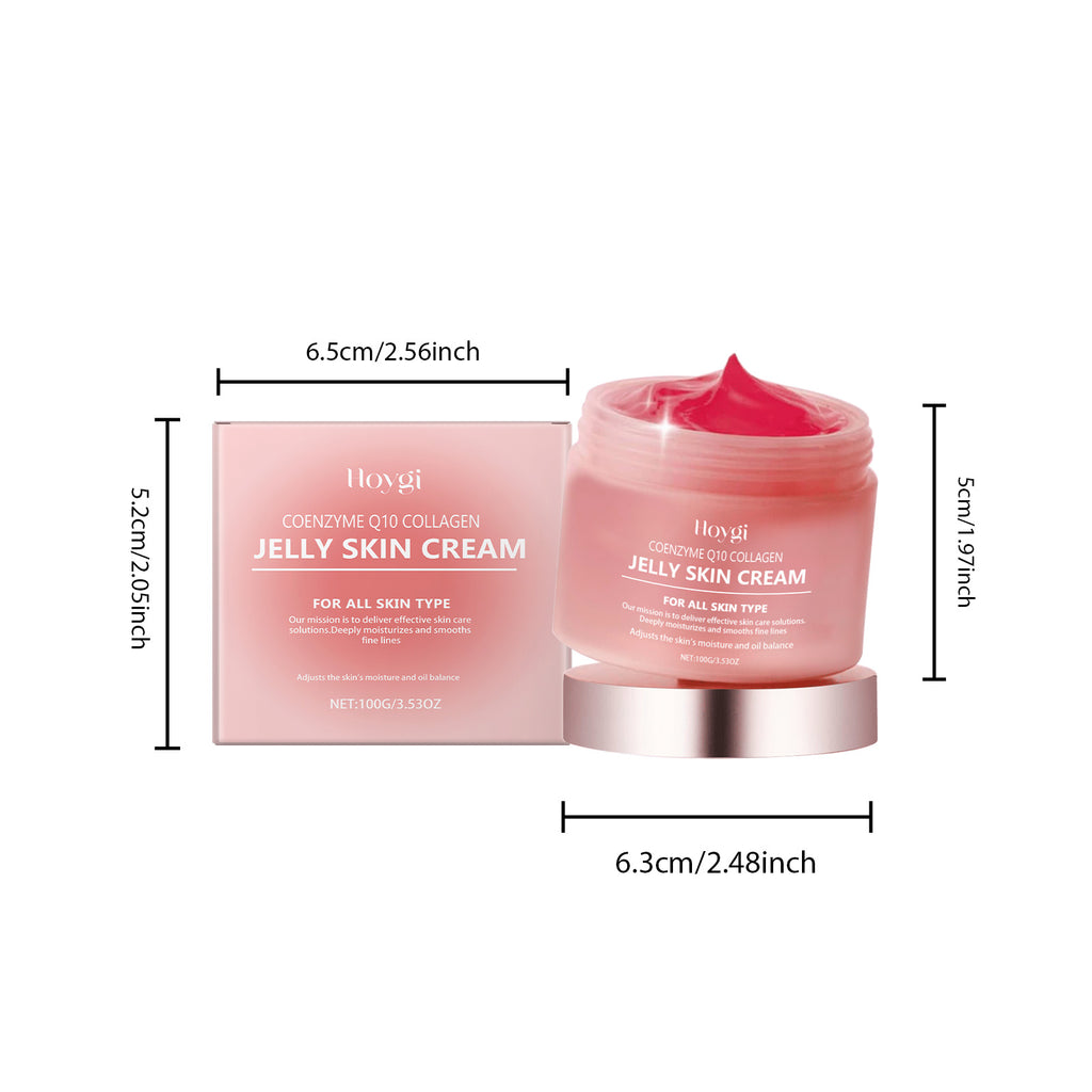 Crème de gelée collagène