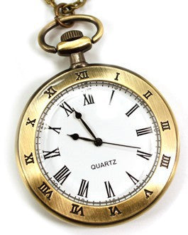Montre de poche en argent rétro personnalisée