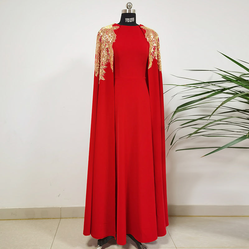 Couverture de la jupe Tummy pour montrer la robe de soirée mince