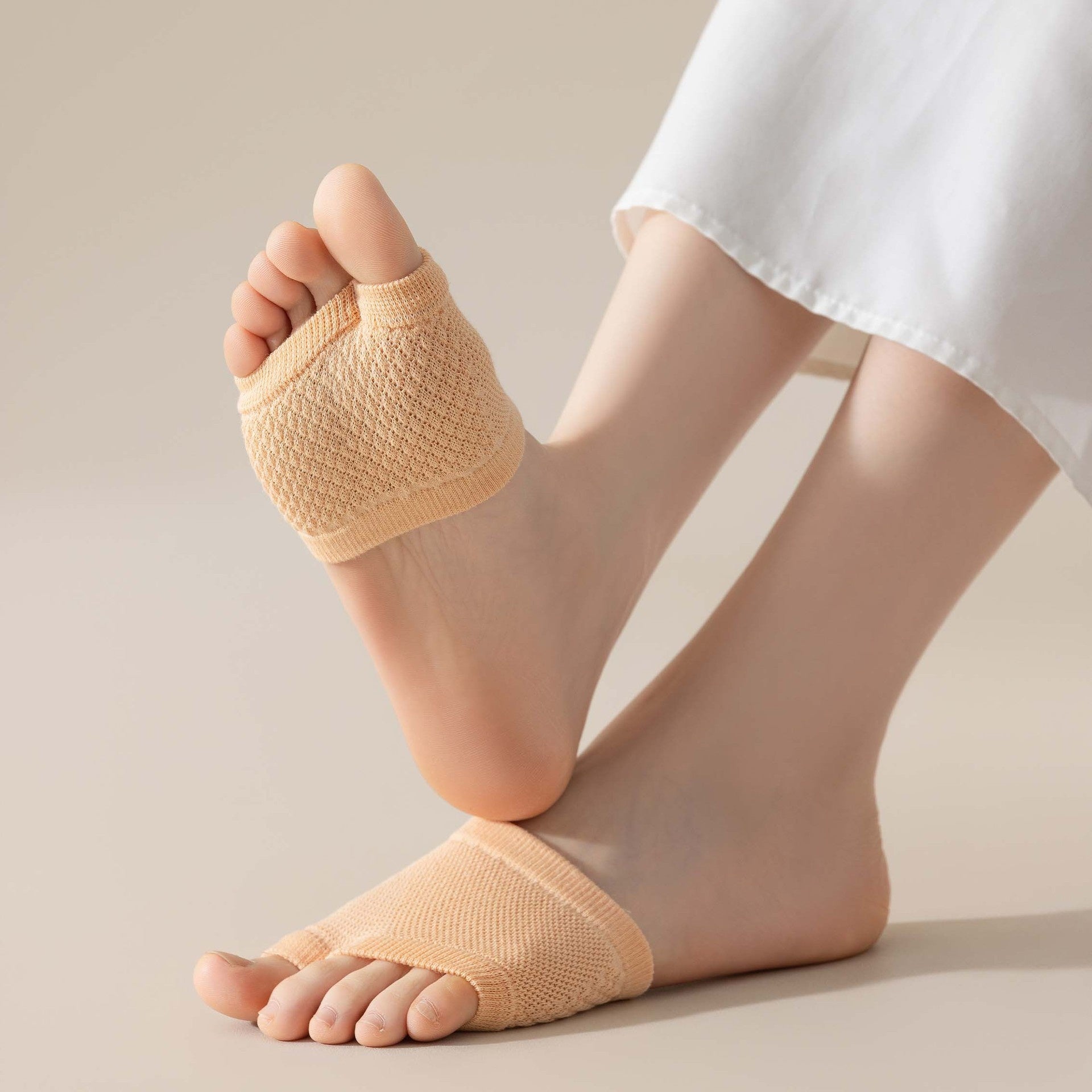 Femmes Demi-socks Été Fin coton pur