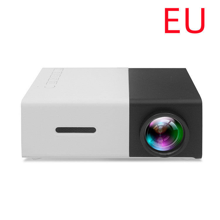 Projecteur portable 3D Hd Led Home Théâtre Cinéma HDMI compatible avec Usb Audio Projecteur Yg300