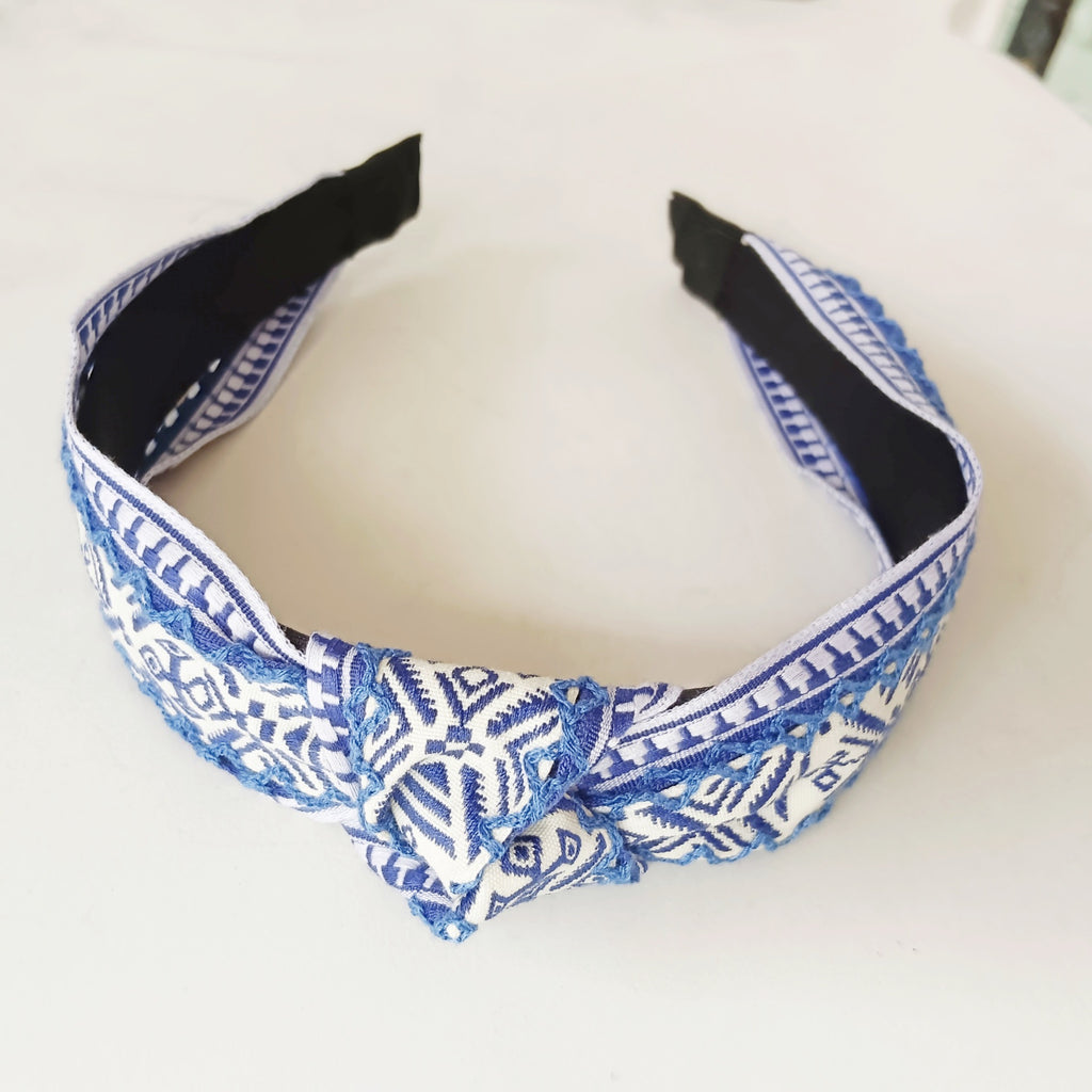 Lazybones Retro Ethnic Temperament Knotted Headband