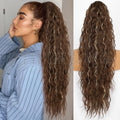 Grip Poneytail Fluffy Long Curly Cheval Tail Wig