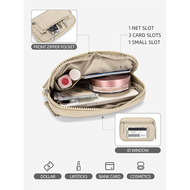Sac à main matelassé imperméable Deck transparent pour femmes